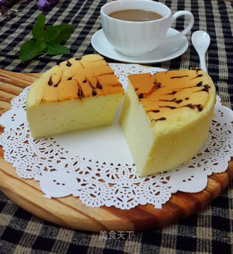 #aca烤明星大赛#leopard Light Cheesecake recipe