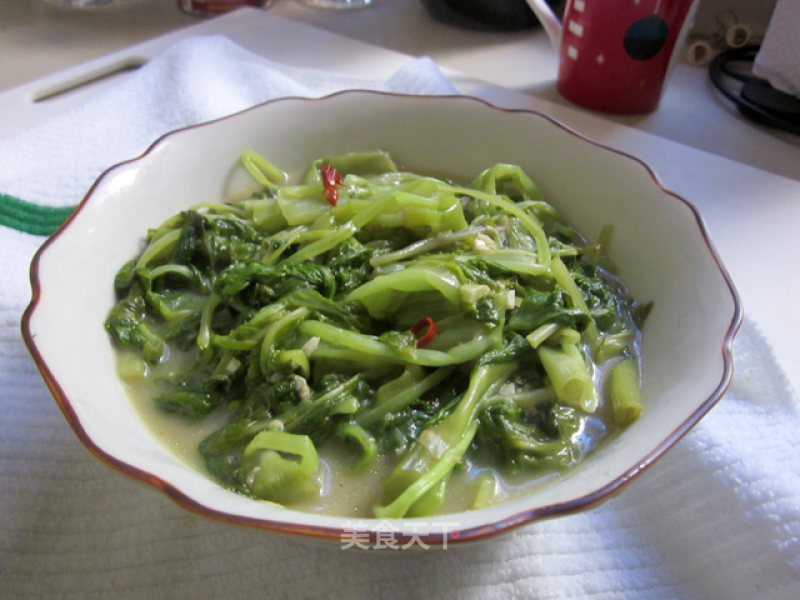 Stir-fried Vegetables with Shredded Fermented Bean Curd