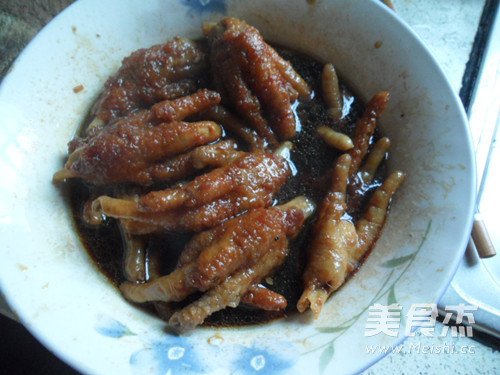 Tiger Skin and Chicken Claws recipe