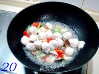 "pengcheng Fish Ball", The Hometown Cuisine of Saint Chef recipe