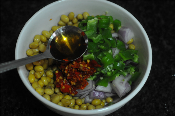 Chop Chili and Mix Soybeans recipe