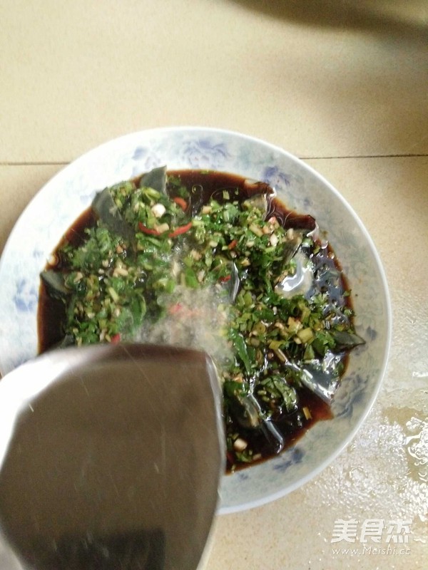 Preserved Egg with Cold Dressing recipe