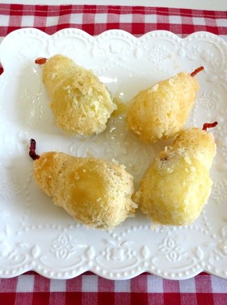 Bionic Bean Paste Stuffed Pear Buns recipe