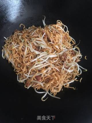 Fried Dry Noodles recipe