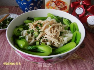 Shi Yunsheng's Original Soup Chicken and Vegetable Noodles recipe