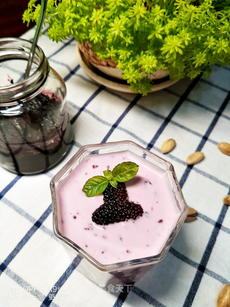 Mulberry Yogurt recipe