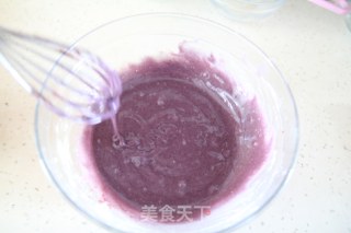 #金龙鱼烤粉初体验#blackcurrant Madeleine recipe