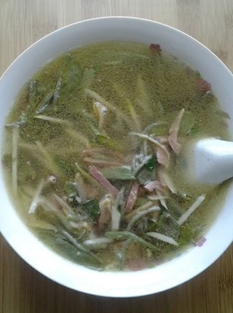 Ham and Brasenia Soup