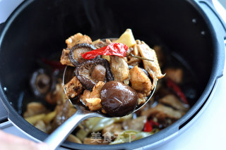 Double Mushroom Stewed Chicken recipe