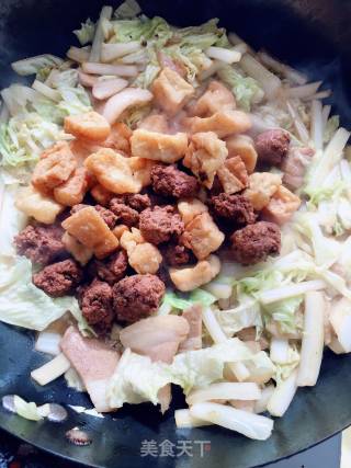 Cooked Meat Stewed Cabbage recipe