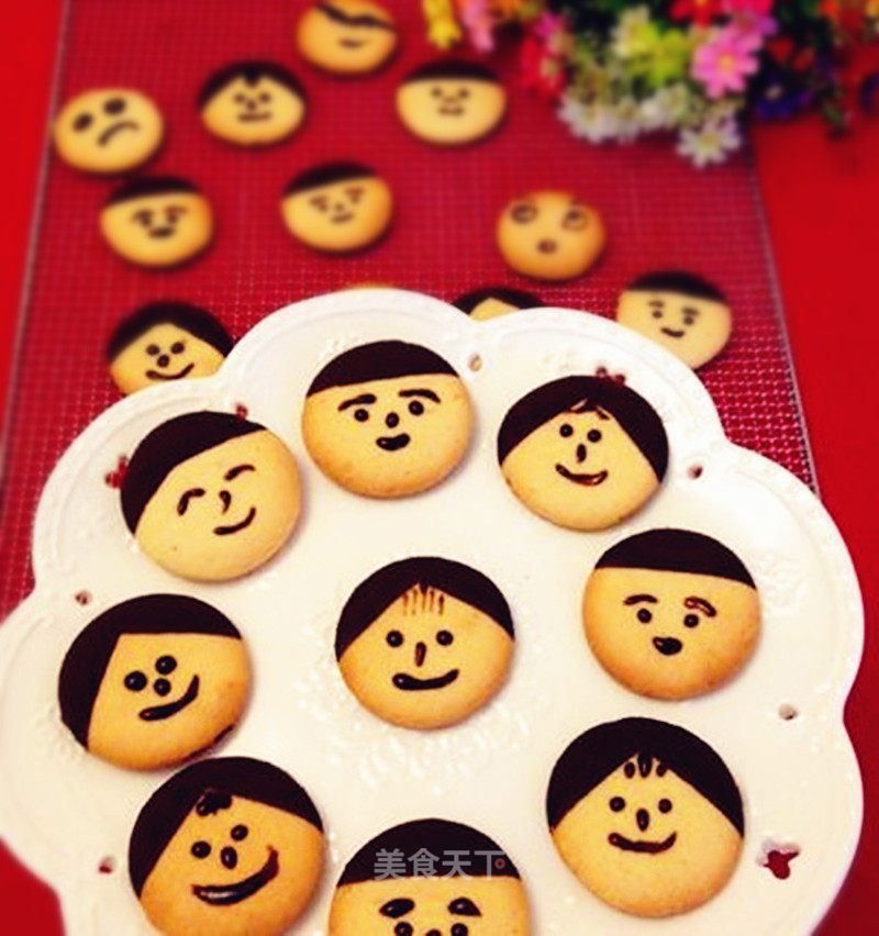 Chocolate Doll Head Biscuits recipe