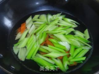 Celery Mixed with Yuba recipe
