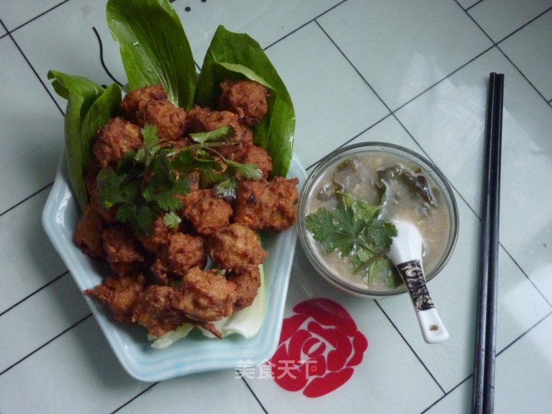 Bean Dregs and Spiced Radish Meatballs recipe