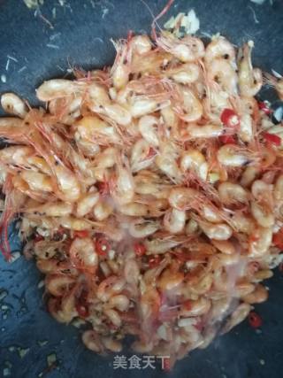 Spicy Small River Prawns recipe