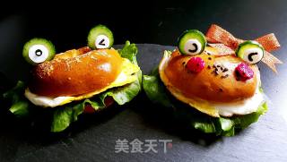 Passion Summer ~ Bagel Frog recipe