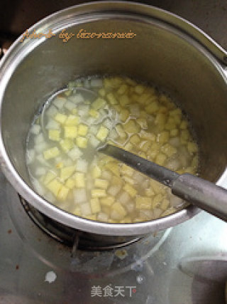 Fruit Wine Stuffed Egg Soup recipe