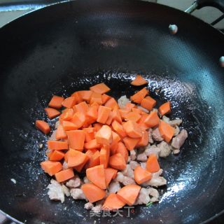 Carrot Fried Pork recipe