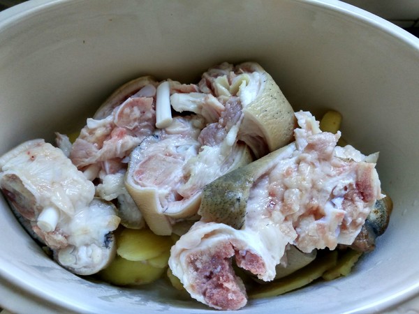 Pork Knuckle Ginger recipe