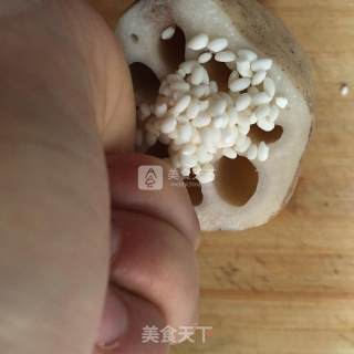 Sweet Glutinous Rice Lotus Root recipe
