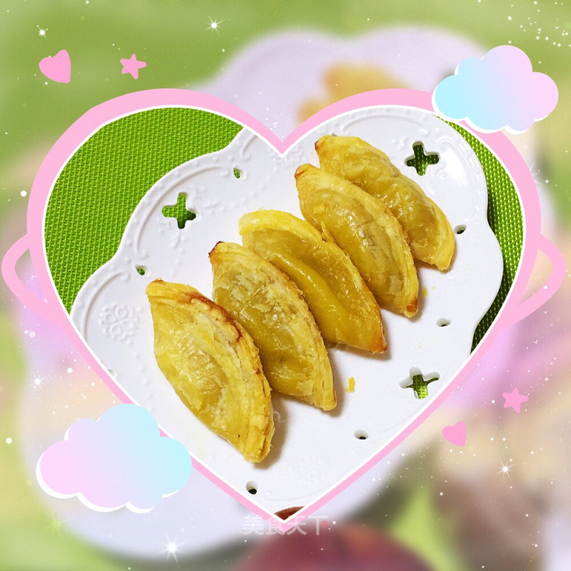 Air Fryer Egg Tart Crust Banana Pie recipe