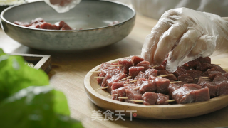 Zhenxian·toothpick Beef recipe