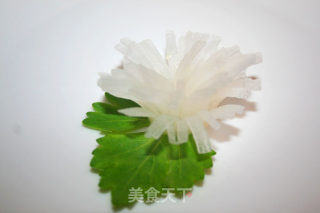 【simple and Beautiful, Healthy and Beautiful】crystal White Jade Chrysanthemum recipe