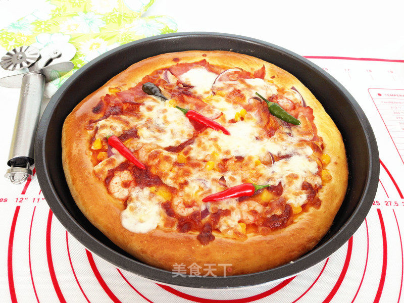 Sea and Land Supreme Pizza recipe