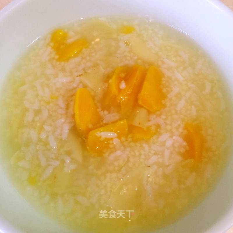 Sweet Potato Lily Two Rice Porridge recipe