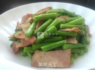 Asparagus Stir-fried Bacon recipe