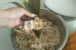 Teriyaki Chicken Dumpling with Egg Yolk recipe