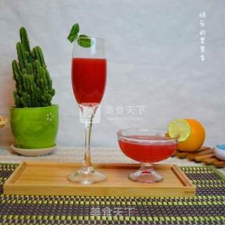 Watermelon Lemon Cocktail Juice recipe