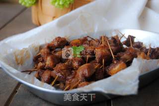 #aca烤明星大赛#cumin Toothpick Meat recipe