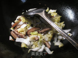 Stir-fried Baby Vegetables with Shiitake Mushrooms recipe