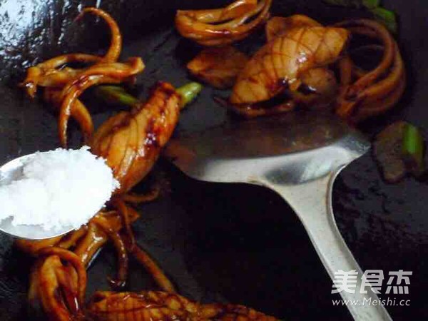 Squid with Sauce recipe