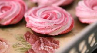 Chocolate Rose Meringue recipe