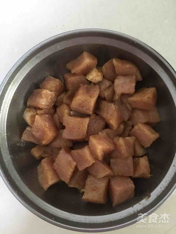 Fried Toothpick Meat recipe