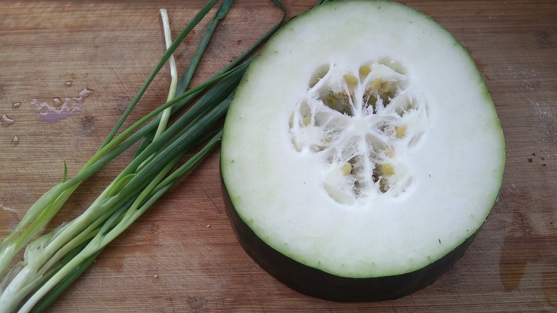 Crispy Scallion and Winter Melon Strips recipe