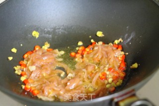 Stir-fried Shredded Pork with Rice White recipe