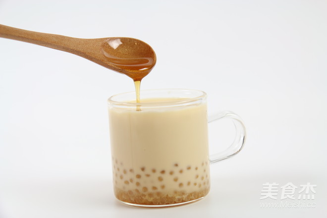 Cinnamon Sago Milk Tea recipe