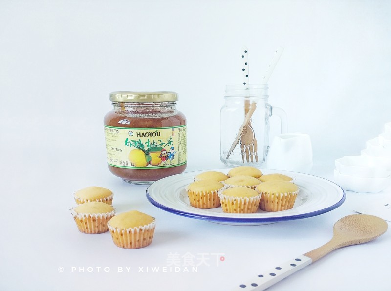 Yuzu Honey Mini Muffins recipe