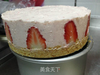 #四节baking Contest Cum是爱吃节#freeze-dried Strawberry Yogurt Mousse recipe