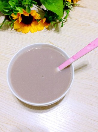 Buckwheat Oats and Red Soy Milk recipe