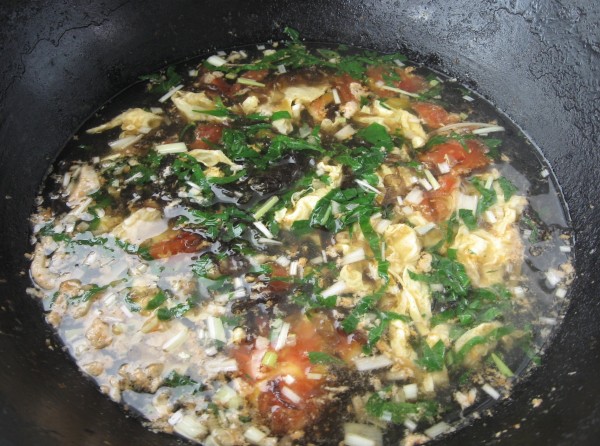 Tomato Egg Seaweed recipe