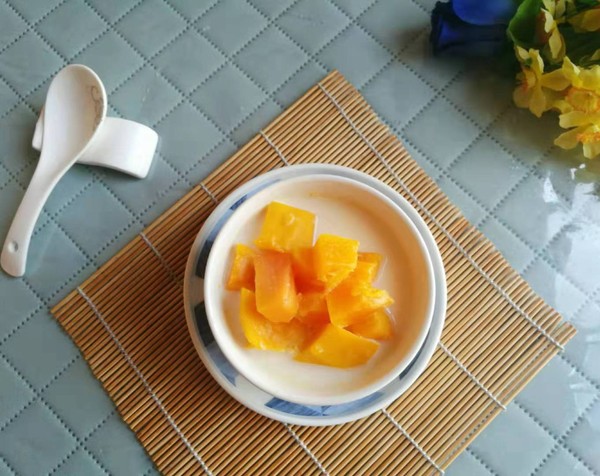 Papaya Milk Sweet Soup recipe