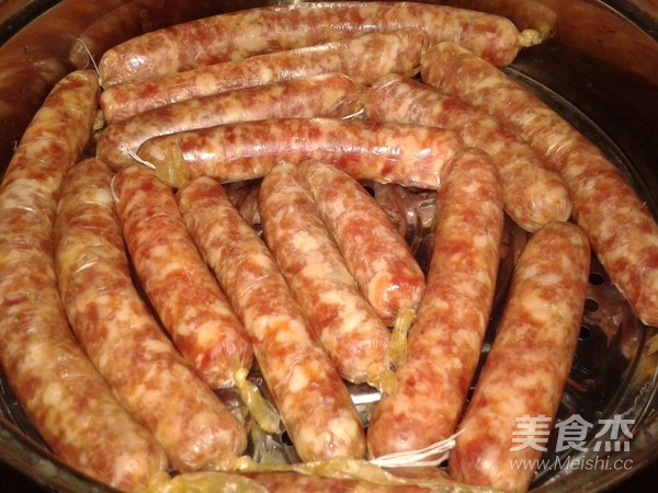 Grilled Taiwanese Sausage recipe