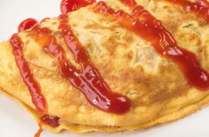 How Does An Authentic Japanese Omelet Rice Look Like recipe
