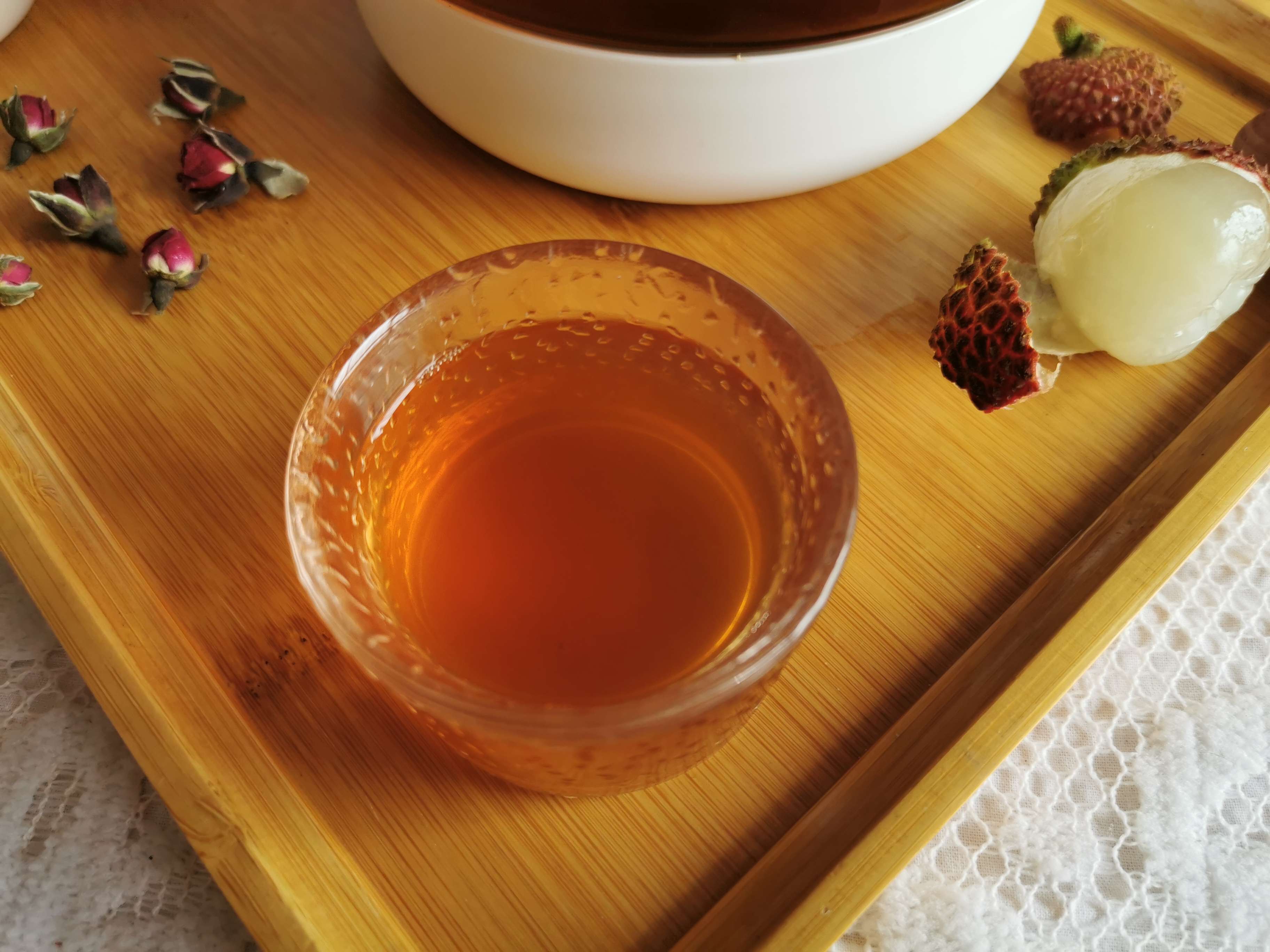 Rose Lychee Black Tea recipe