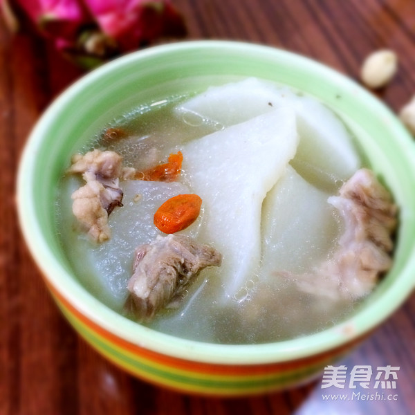 Radish Pork Ribs Soup recipe