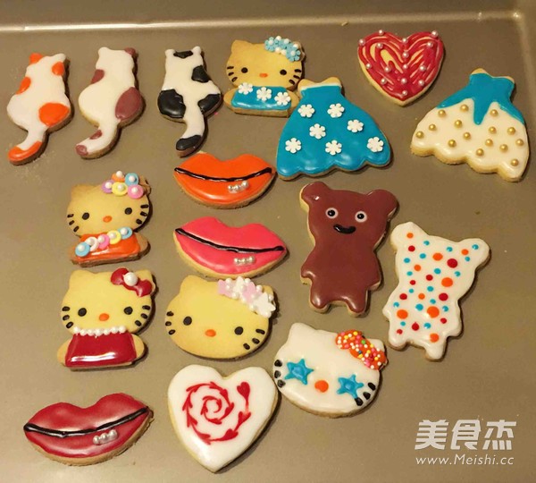 Icing Cookies recipe