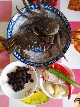 Black Soy Crab recipe